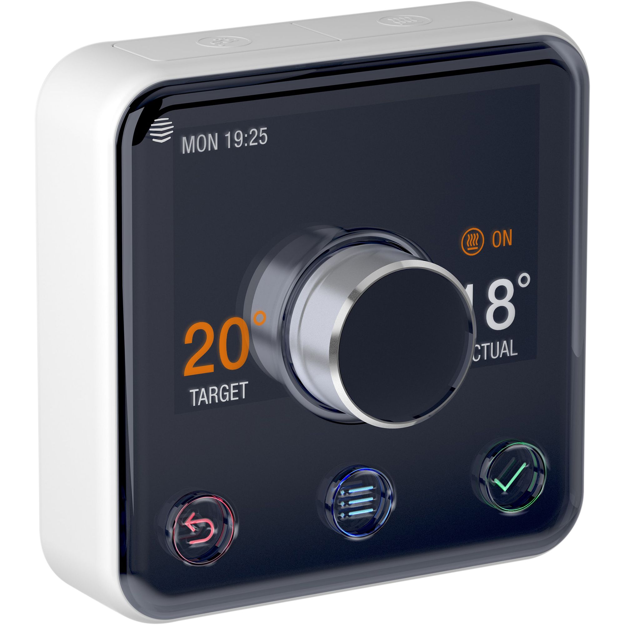 Hive Active heating Thermostat Grey | DIY at Bu0026Q