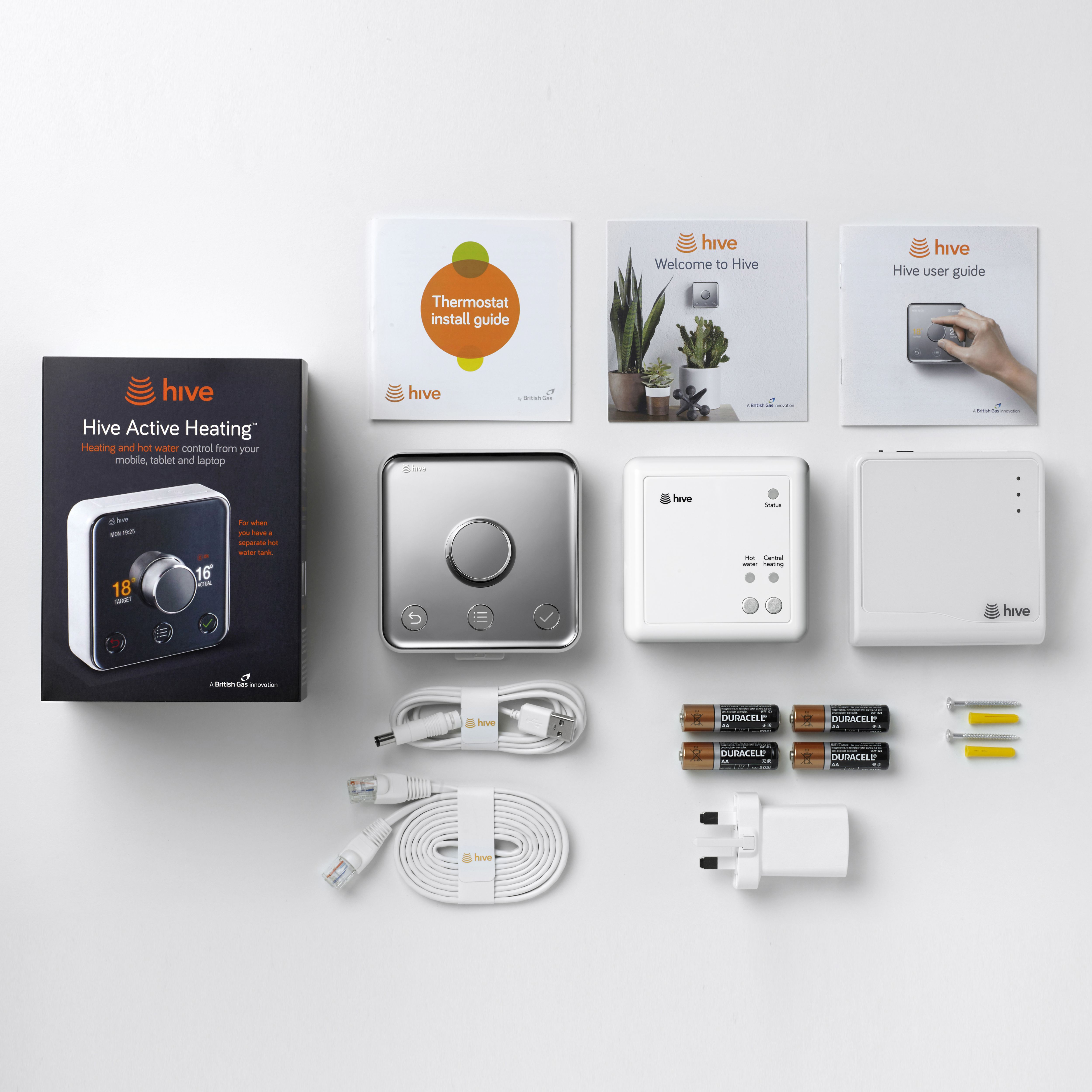 Hive Heating & hot water UK7000365 Smart Thermostat, Multicolour