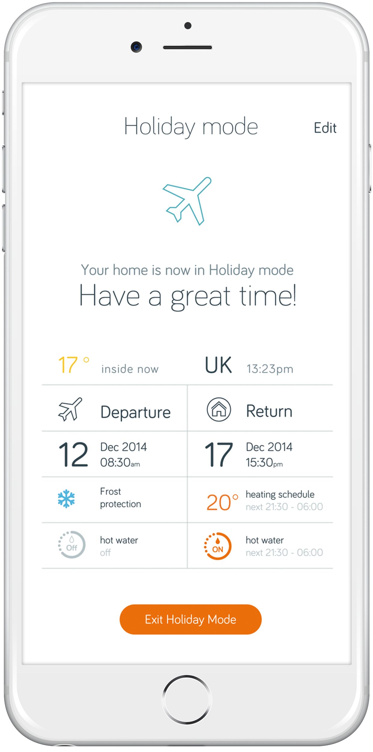 Hive Heating & hot water UK7000365 Smart Thermostat, Multicolour