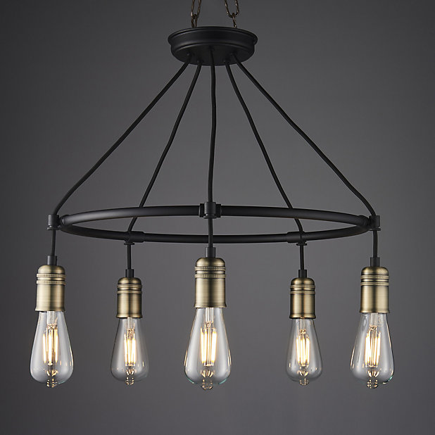 5 Lamp Pendant Ceiling Light, 5 Bulb Pendant Light Fixture