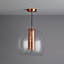 Hockney Pendant copper effect Pendant ceiling light, (Dia)310mm