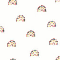 Holden Décor Multicolour Rainbow Smooth Wallpaper