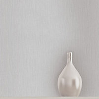 Holden Décor Opus Loretta Grey Texture Metallic effect Textured Wallpaper