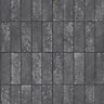 Holden Décor Black Tile Textured Wallpaper