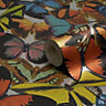 Holden Décor Butterfly grove Multicolour Metallic effect Wallpaper