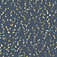 Holden Décor Hazel Navy Trail Glitter effect Smooth Wallpaper