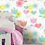 Holden Décor Kaylee Multicolour Floral Smooth Wallpaper
