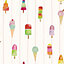 Holden Décor Multicolour Lollipops Smooth Wallpaper Sample