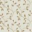 Holden Décor Opus Lia Red Metallic effect Floral trail Embossed Wallpaper