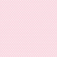 Holden Décor Pink & white Polka dot Smooth Wallpaper