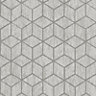 Holden Décor Rochester Silver effect Textured Wallpaper