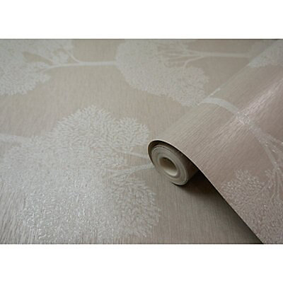 Holden Décor Statement Ambleside Taupe Tree Mica effect Embossed ...