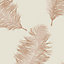 Holden Décor Statement Cream Feather Metallic effect Smooth Wallpaper Sample
