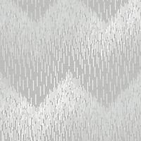 Holden Décor Statement Grey Chevron Glitter effect Textured Wallpaper