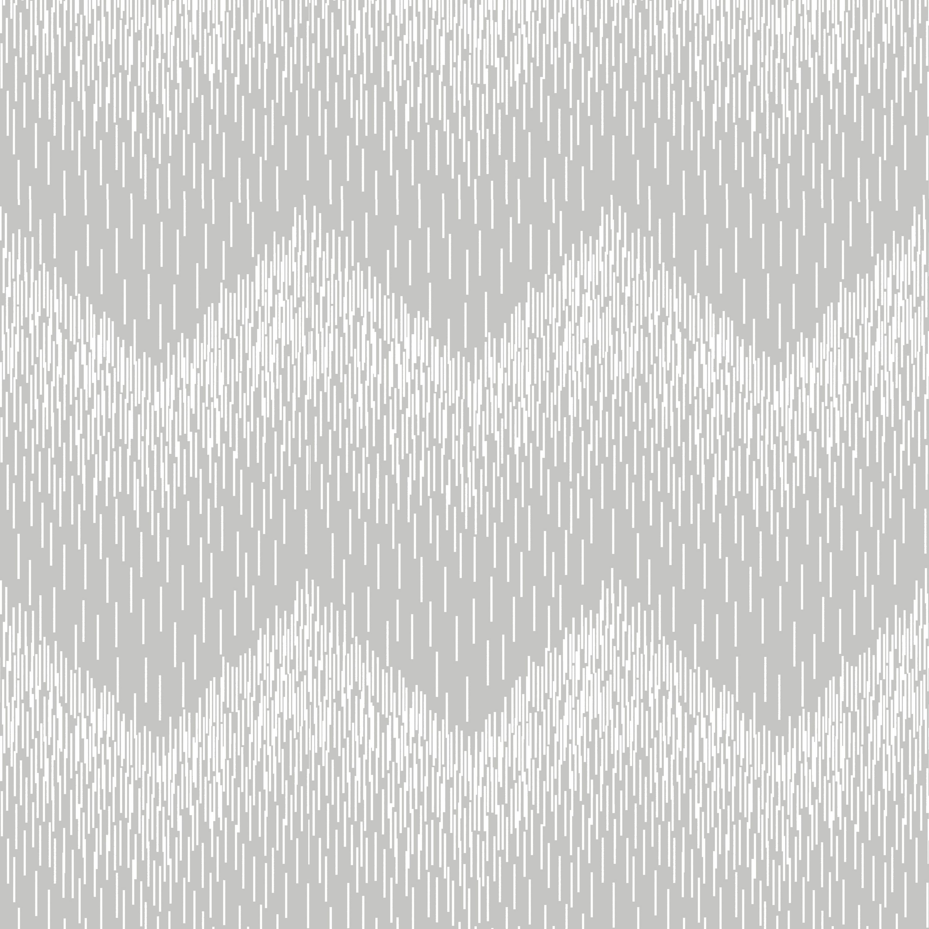 Holden Décor Statement Grey Glitter effect Chevron Textured Wallpaper