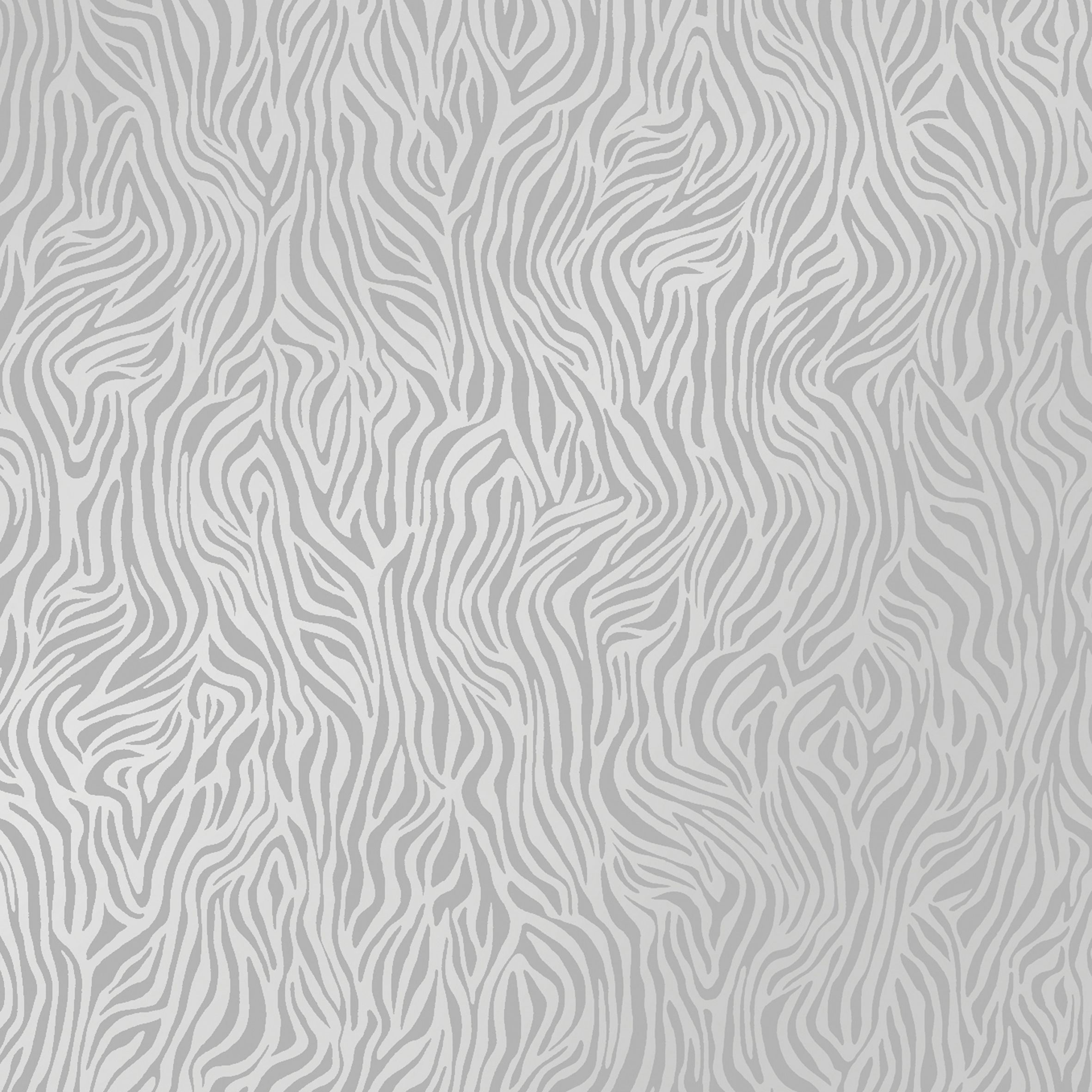 Holden Décor Statement Grey Glitter effect Zebra print Textured