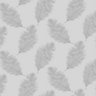 Holden Décor Statement Light grey Metallic effect Feather Smooth Wallpaper Sample