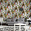 Holden Décor Statement Multicolour Metallic effect Lemur Smooth Wallpaper Sample