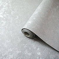 Holden Décor Statement Sequin Silver effect Smooth Wallpaper