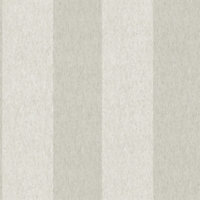 Holden Décor Statement Striped Silver glitter effect Smooth Wallpaper