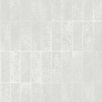 Holden Décor White Tile Blown Wallpaper