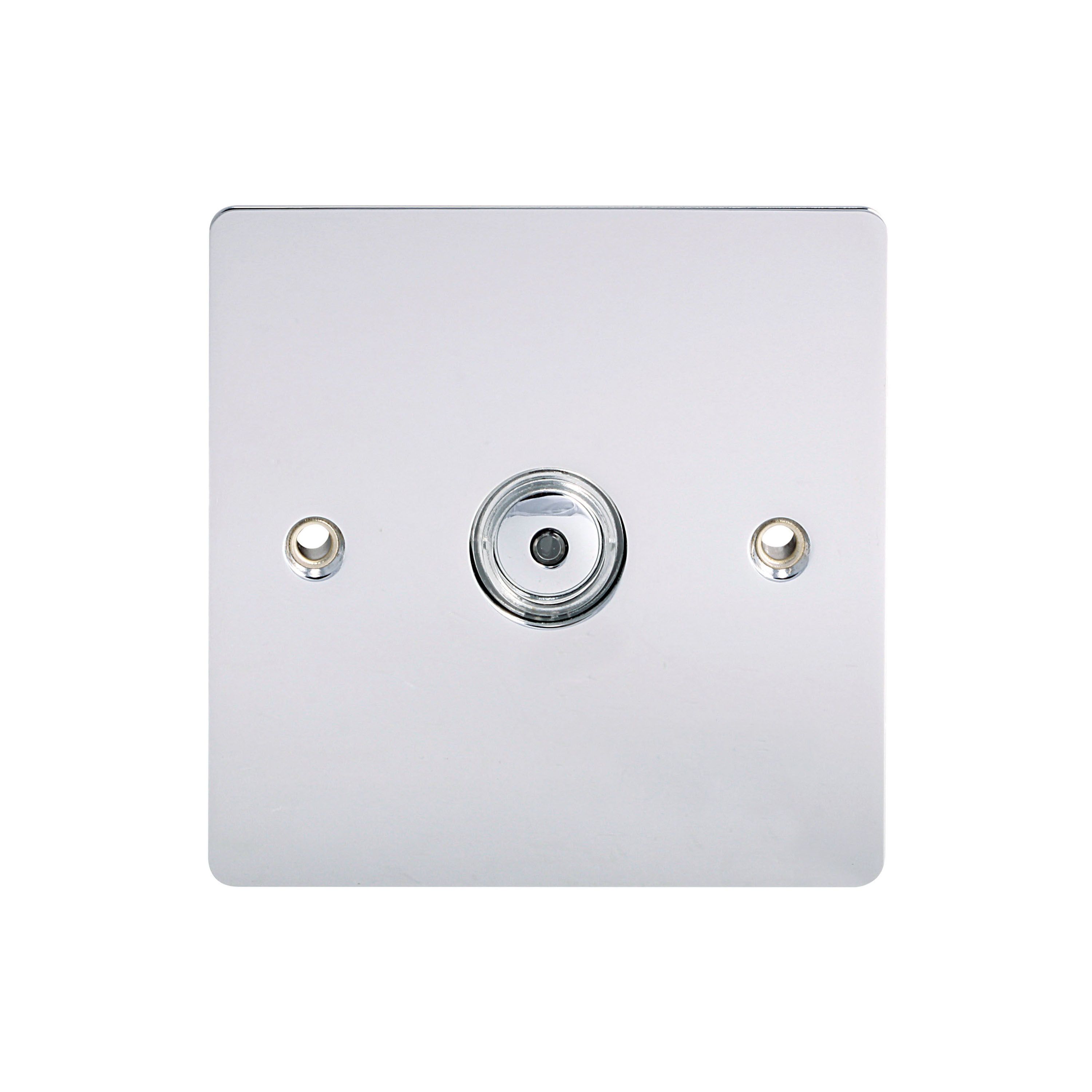Holder Chrome profile Single 1 way Dimmer switch