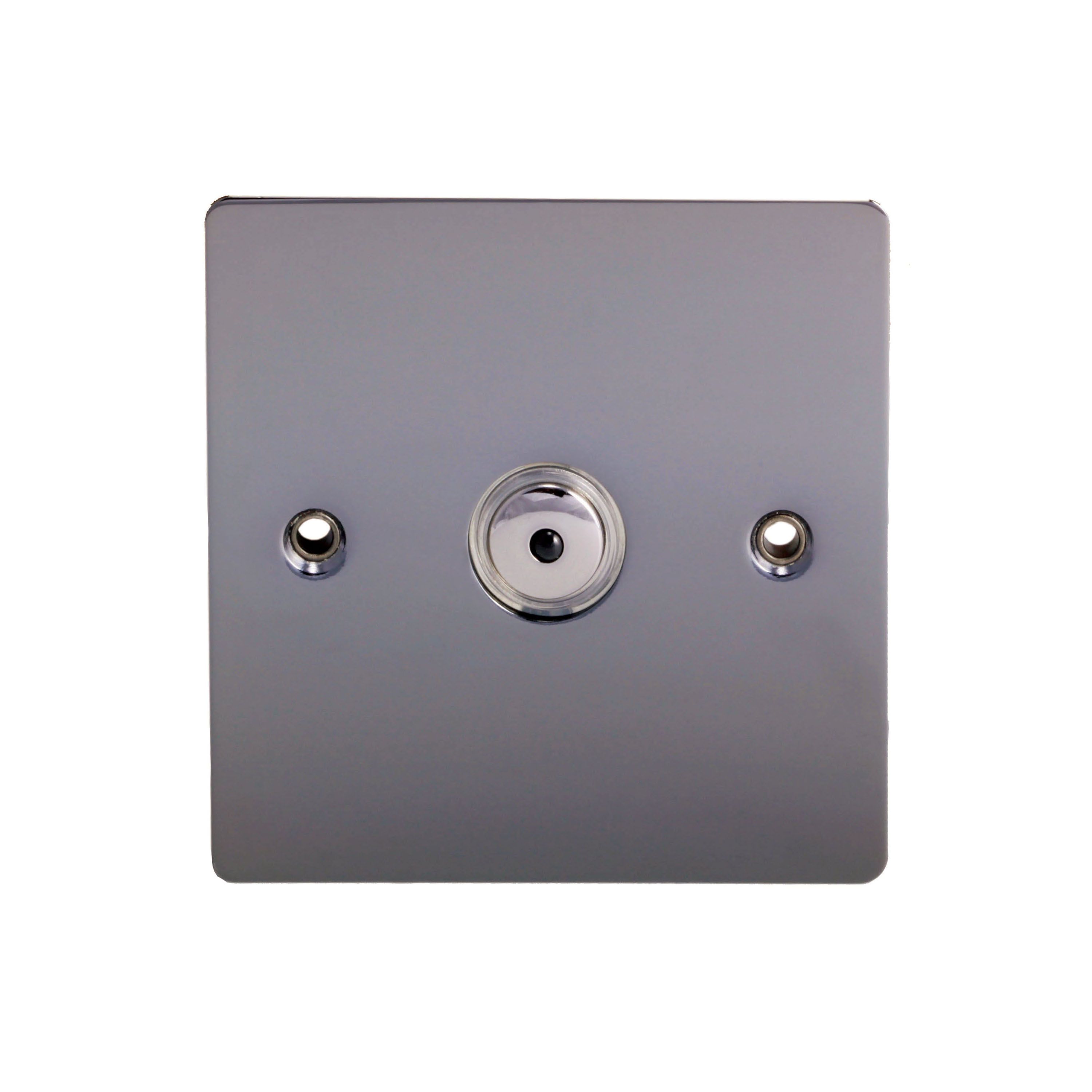 Holder Nickel profile Single 1 way Dimmer switch