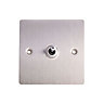 Holder Steel 10A 2 way 1 gang Flat Toggle Switch