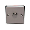Holder Steel Flat profile Single 2 way Dimmer switch