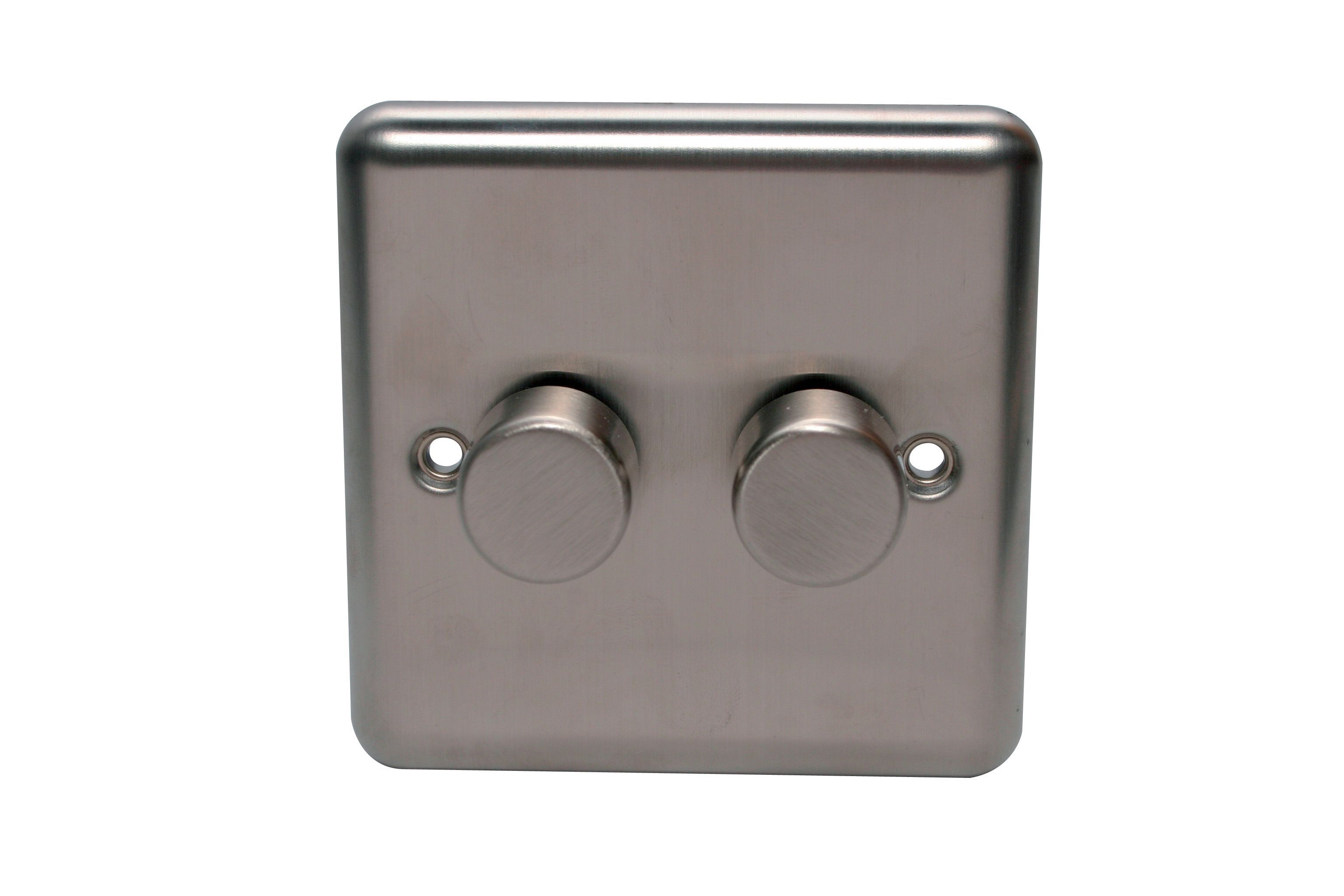 Holder Steel profile Double 2 way Dimmer switch