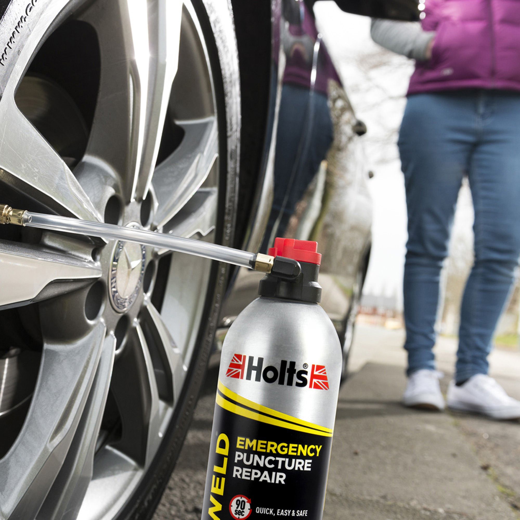 Holts TyreWeld Puncture repair, 500ml Can