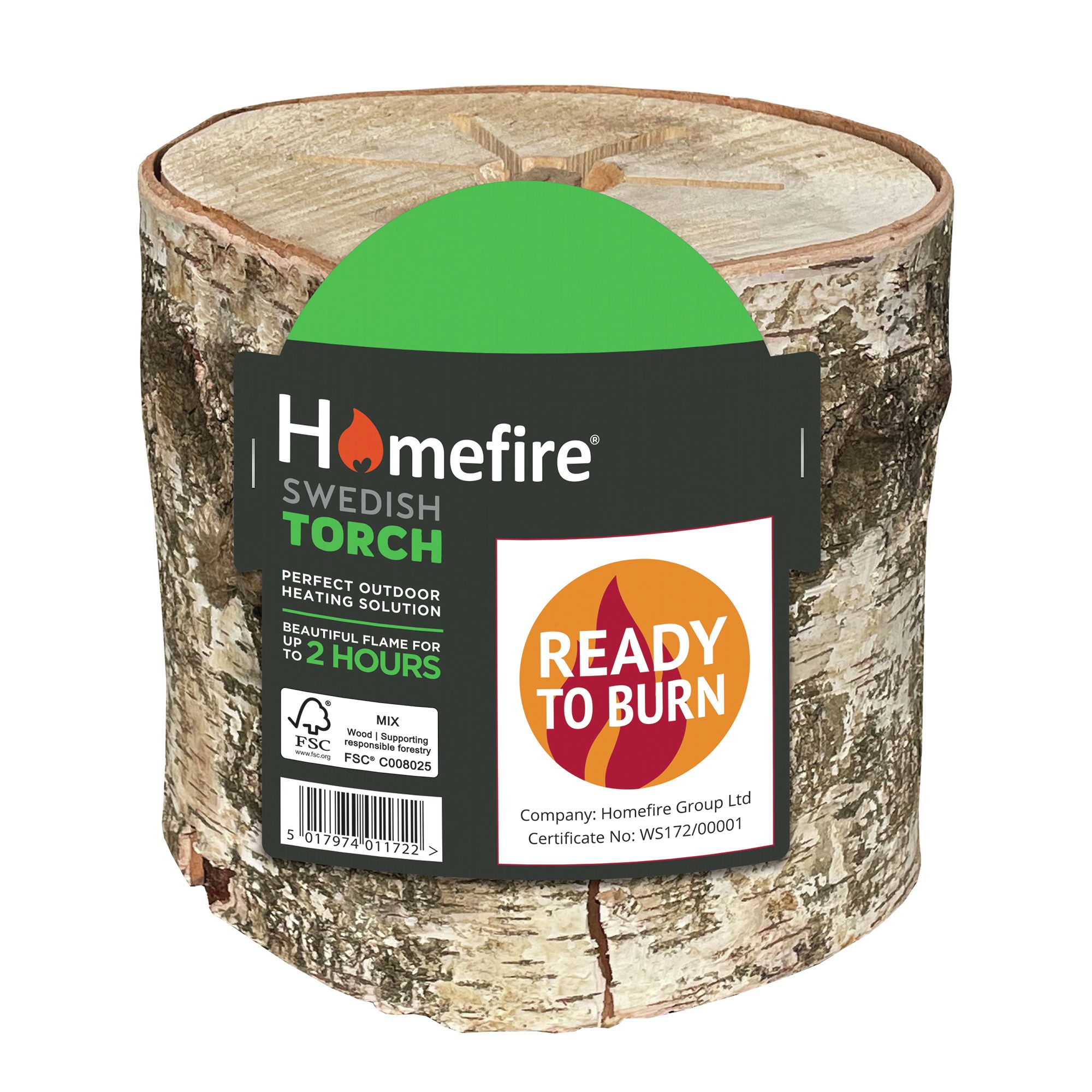 Homefire Hardwood Kiln dried Swedish torch