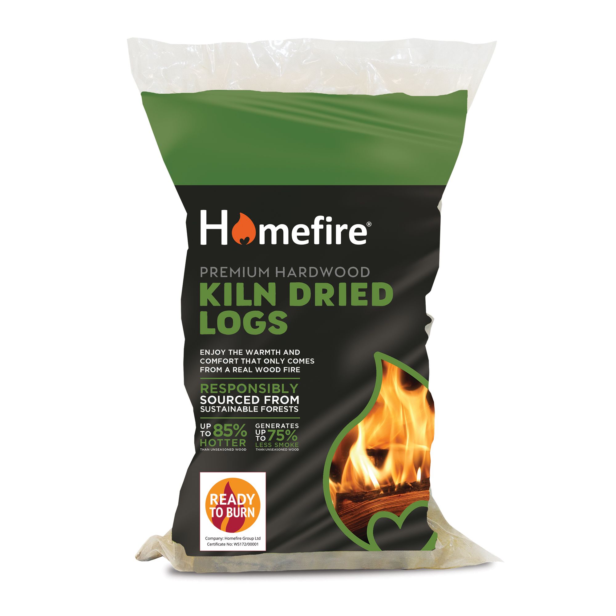 Homefire Hardwood Logs Grab bag DIY at B&Q