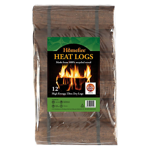 Homefire Heat Log 9 5kg Diy At B Q