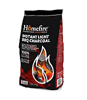 Homefire Instant Light Lumpwood charcoal Pack of 2