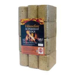 Homefire Superheat Fire log, Pack of 12