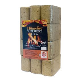 Homefire Superheat Fire logs, Pack of 12