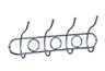 Hook rail, (L)210mm (H)25mm