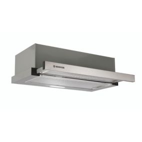 Hoover H-Hood 100 HHT6300/2X/1 / 36901789 Telescopic Cooker hood (W)60cm - Stainless steel effect