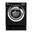 Hoover HBDS485D1ACBE-80 8kg/5kg Built-in Condenser Washer dryer - Black