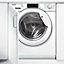 Hoover HBWD 7514DA-80 Built-in Condenser Washer dryer - White