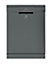 Hoover HDPN4S603PX Freestanding Full size Dishwasher - Grey