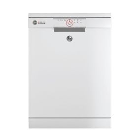 Hoover HF6E3DFW Freestanding White Full size Dishwasher