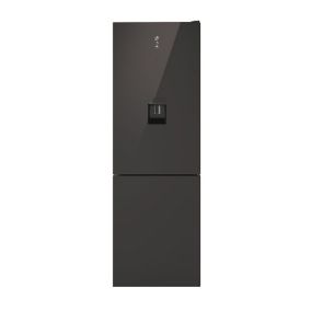 Hoover HFDG 6182MANWDN 50:50 Classic Graphite Freestanding Fridge freezer