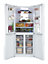 Hoover HFDN 180UK American style Freestanding Frost free Fridge freezer - White