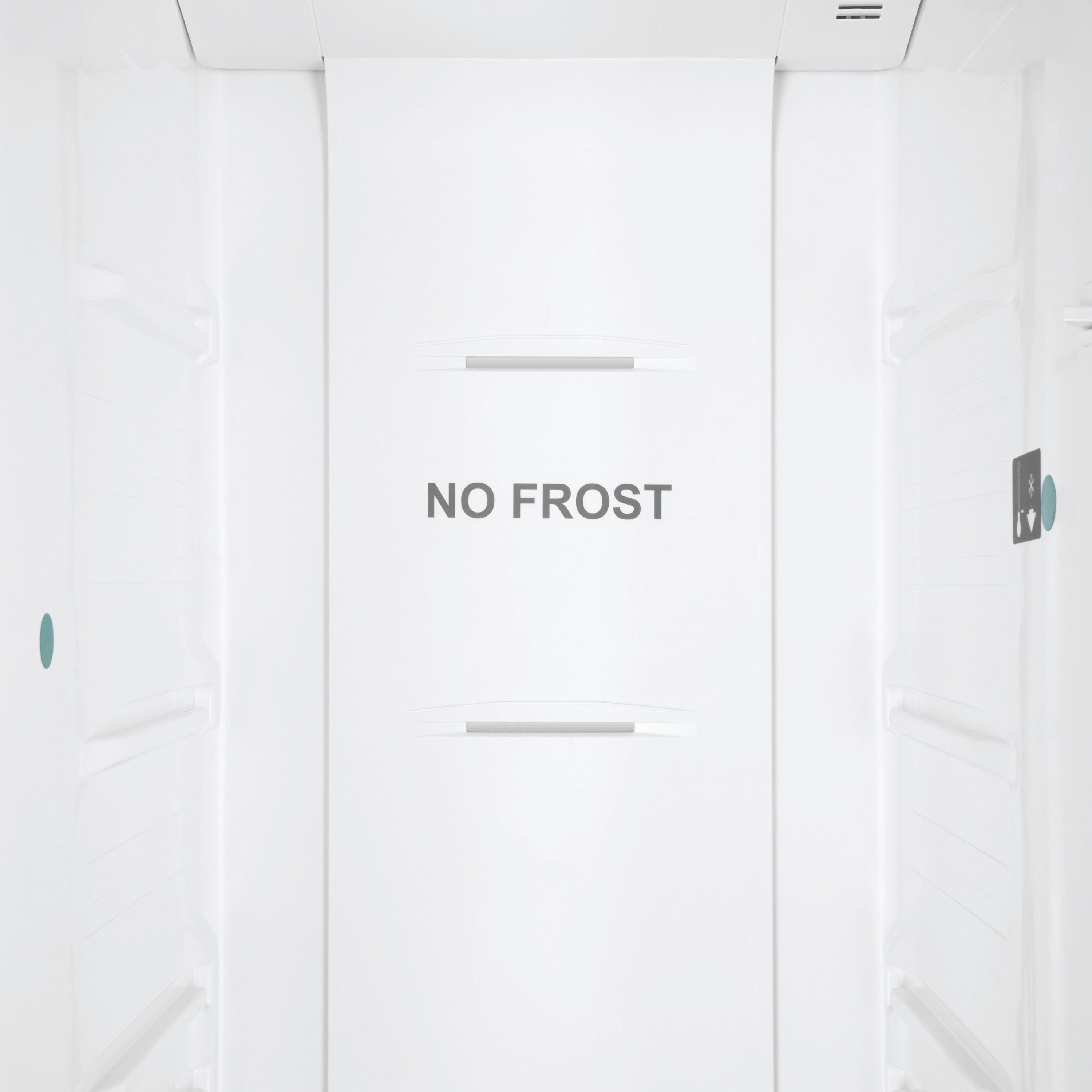 Hoover HHSF918F1XK 70:30 American style Freestanding Frost free Fridge freezer - Silver effect