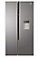 Hoover HHSWD918F1XK 70:30 American style Freestanding Fridge freezer