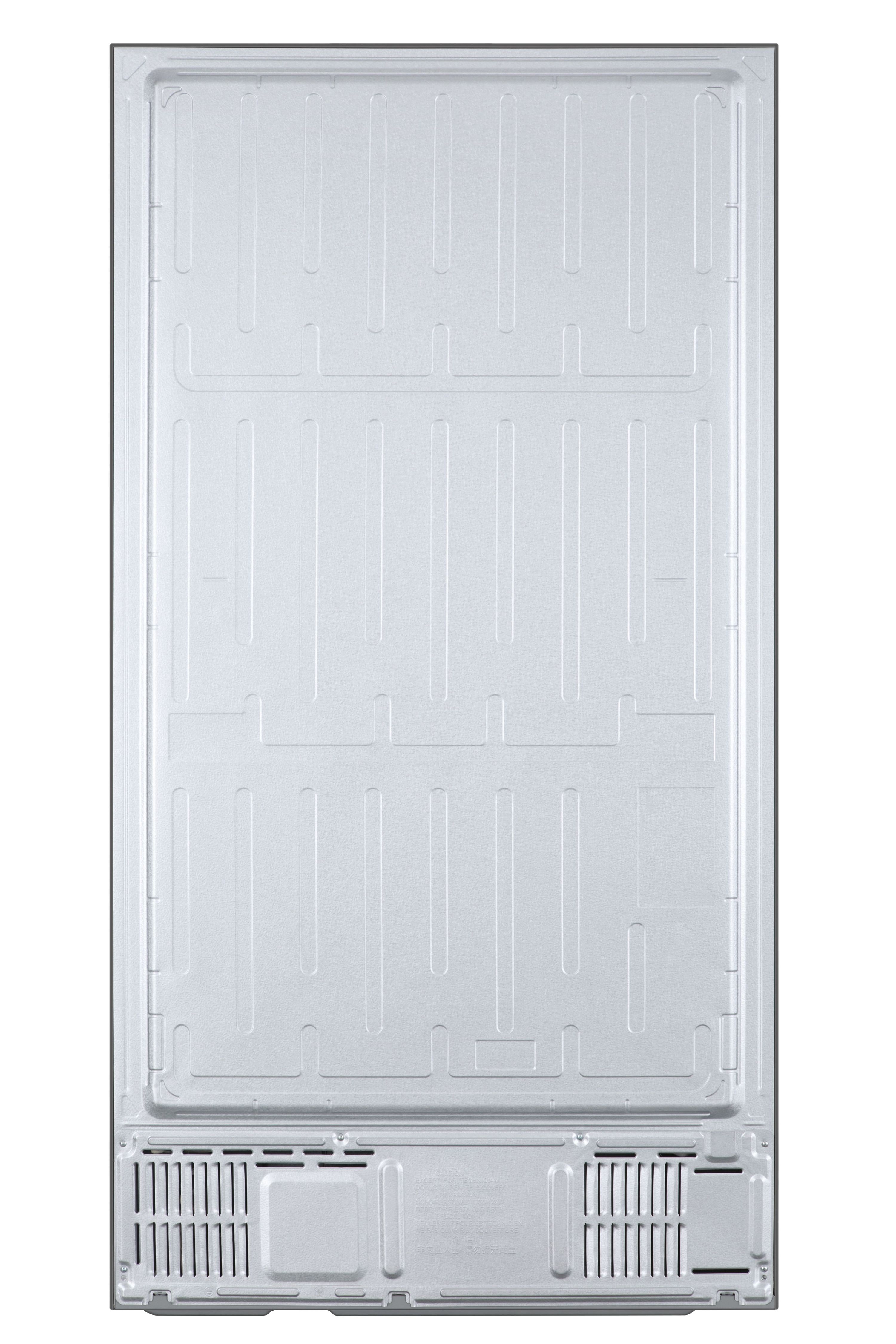 Hoover HHSWD918F1XK 70:30 American style Freestanding Frost free Fridge freezer - Silver effect