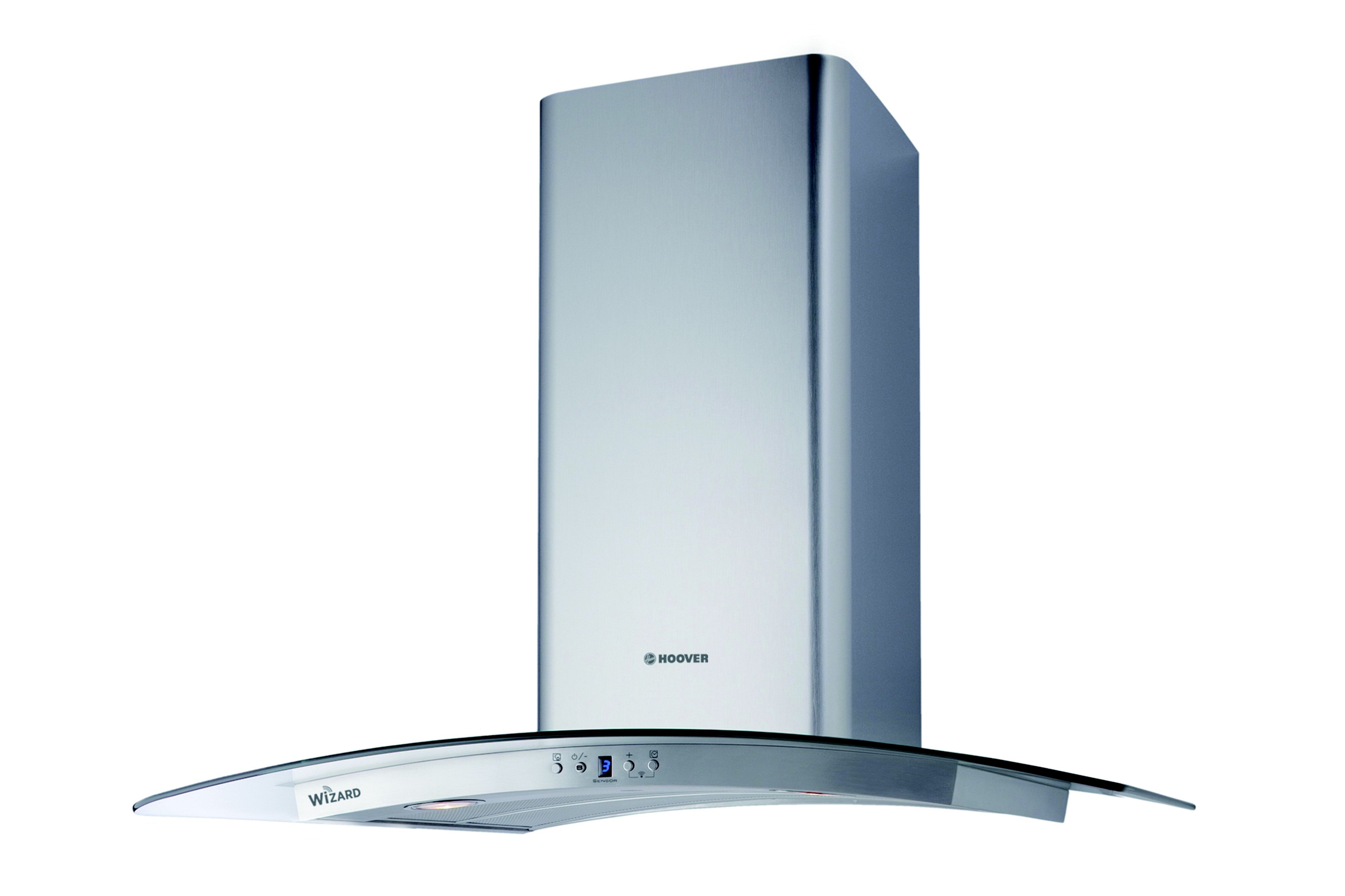 Hoover HHV67SLX WIFI Stainless steel Chimney Cooker hood, (W)60cm