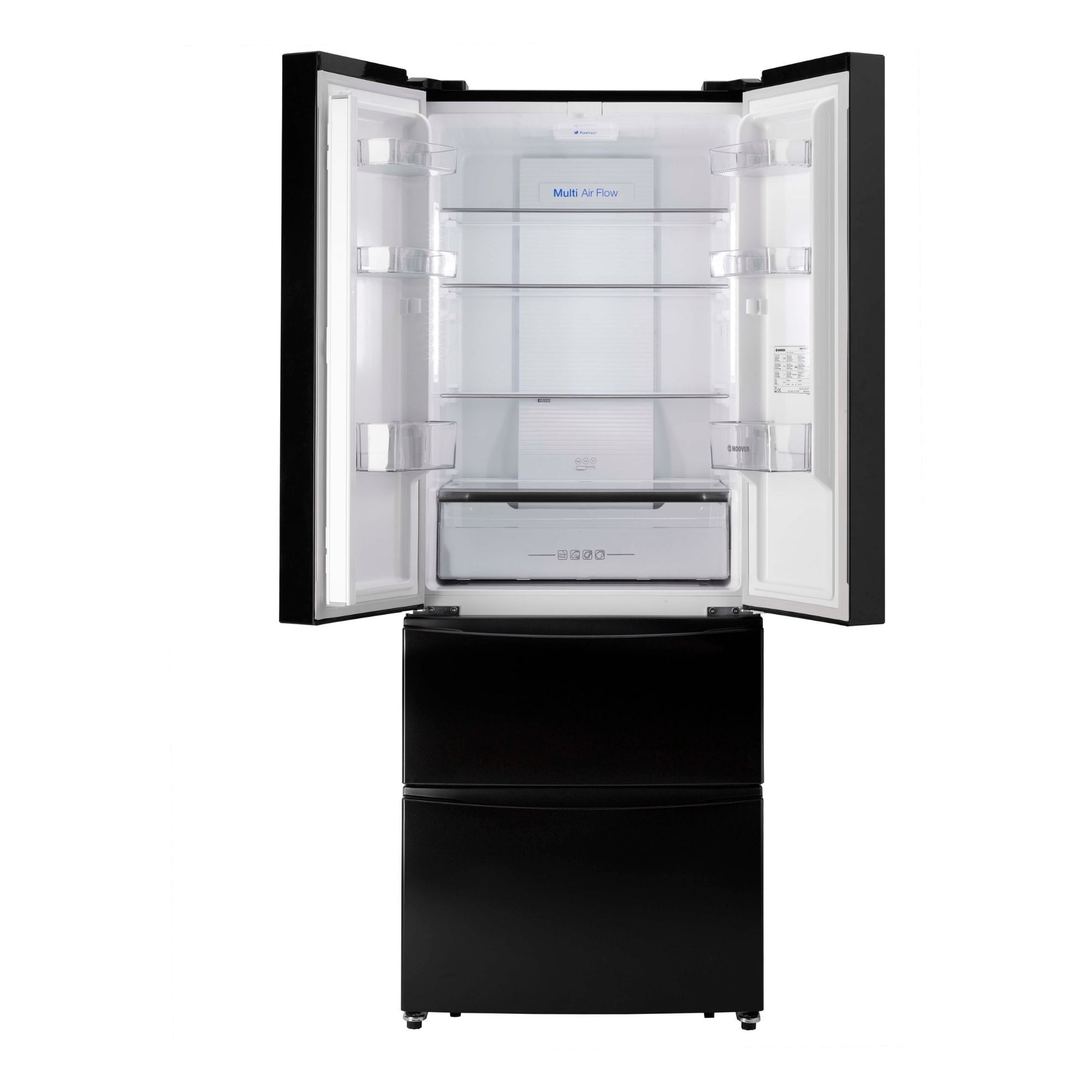 HOOVER HMN7182BK/1 MULTIDOOR SBS BLK